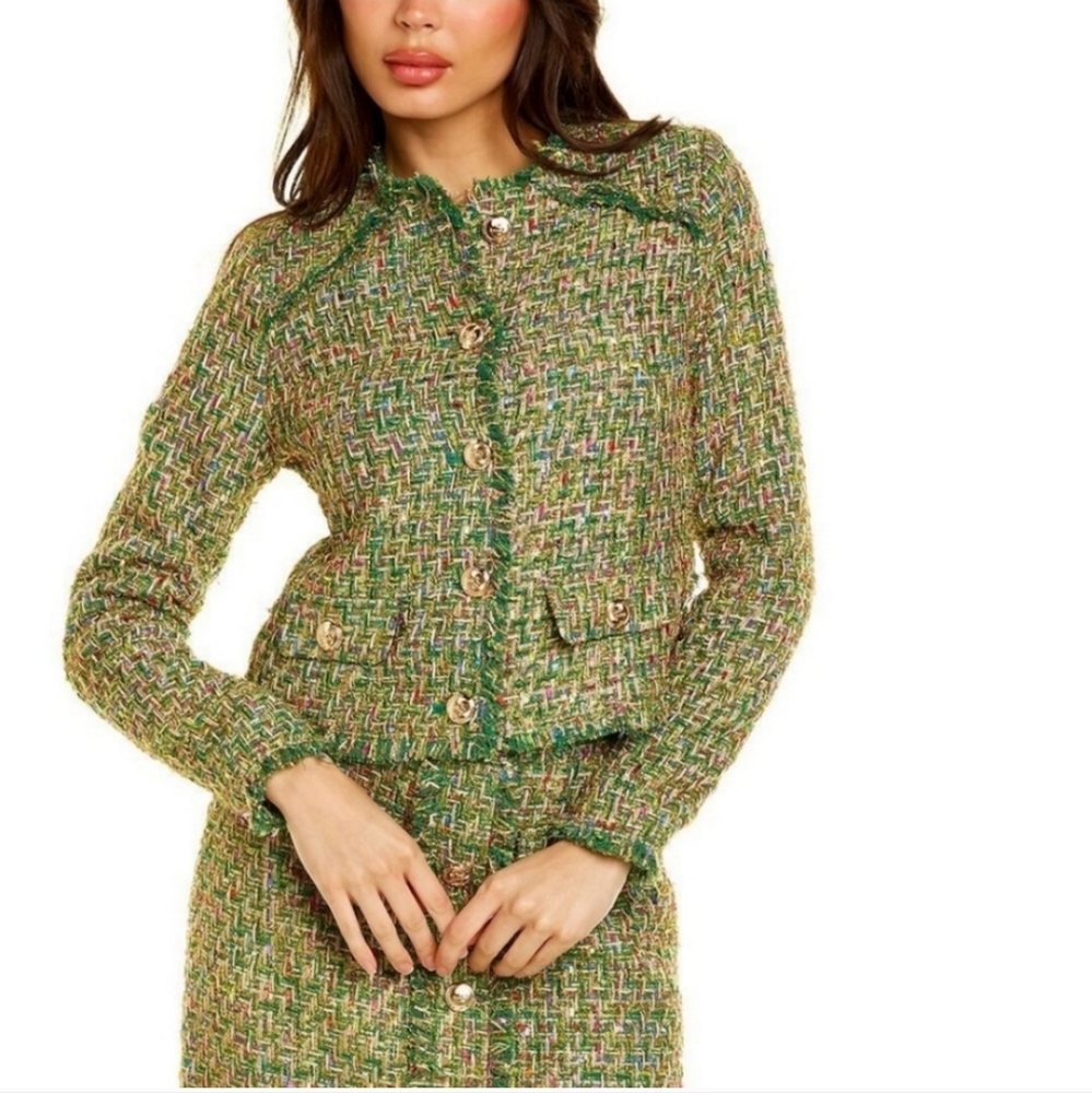 NWT Walter Baker Tweed Jacket M